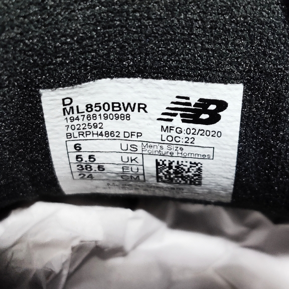 New Balance 850 The Kawhi 4 Bounces Sneakers Black - Picture 11 of 14
